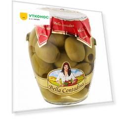 Оливки Bella Contadina Гигант Белла ди Чериньола без косточки 290 г