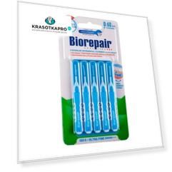 BioRepair, Межзубный ершик 0,6 мм, цилиндрический, 5 шт.