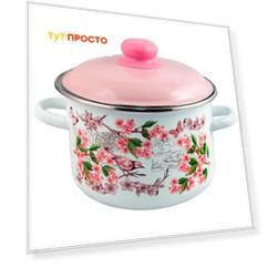 Кастрюля 2л Appetite птицы