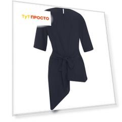Блуза 1/2/asymmetric blouse top naomi sh/сезон 807/цвет 6990/размер 38