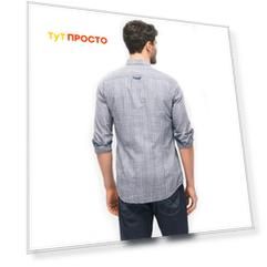 блуза  Tom Tailor / муж / 100 % Хлопок / S