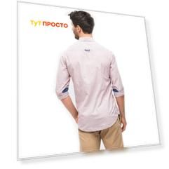 блуза  Tom Tailor / муж / light red / 100 % Хлопок / L