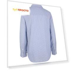 сорочка  Tom Tailor / жен / medium blue / 100 % Хлопок / 36