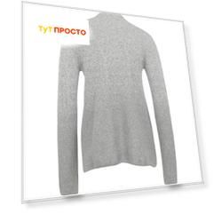 свитер Tom Tailor / жен / silver melange / 55 % Вискоза, 18 % Хлопок, 18 % Полиамид, 9 % металлизиро