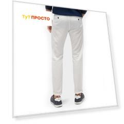 Брюки Швейные Tom Tailor / муж / 75 % Хлопок, 25 % Лён / 27