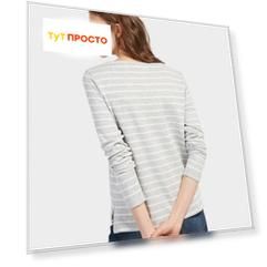 кардиган Tom Tailor / жен / light silver melange / 96 % Хлопок, 4 % Вискоза / XS