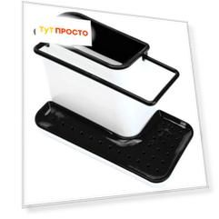 Органайзер для раковины Bradex вертикальный черный tk 0399