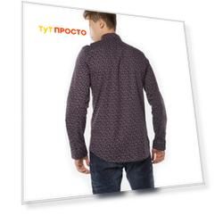 сорочка  Tom Tailor / муж / cyber grey / 98 % Хлопок, 2 % Эластан / XXL