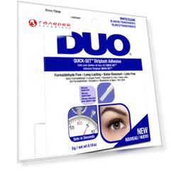 DUO Клей для накладных ресниц, быстрая фиксация, прозрачный / Duo quick-set Striplash Adhesive Clear 5 г