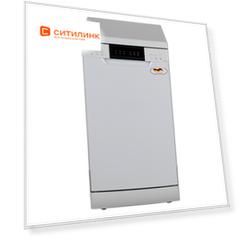Посудомоечная машина Midea MFD45S130W, узкая, белая
