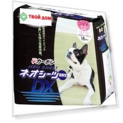 Пеленки для домашних животных Neo Sheet Dx С активированным углем 60х90 см 18 шт