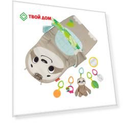 Развивающий коврик Fisher-Price Ленивец