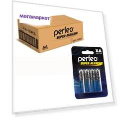 Батарейка Perfeo LR6/4BL Super Alkaline 120 шт