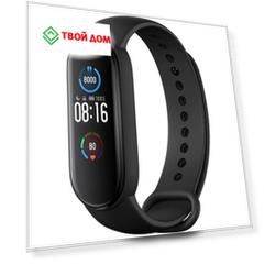 Фитнес-браслет Xiaomi Mi Smart Band 5 черный
