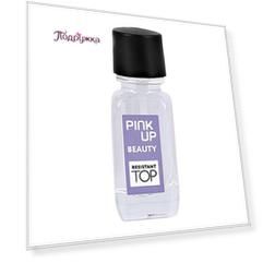 Верхнее покрытие для ногтей блеск и стойкость цвета PINK UP BEAUTY Shine and resistant 11 мл