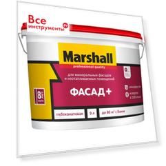 Краска для наружных работ MARSHALL ФАСАД+ 5261348 Краска для наружных работ MARSHALL ФАСАД+ 5261348