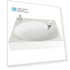 Раковина 1Marka Lavanderia 60х50 см У71490