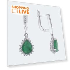 Серьги подвесные Teosa