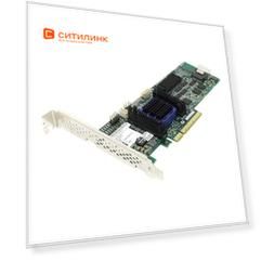 Контроллер Adaptec ASR-6405 SGL RAID 0/1/1E/10/5/5EE/6/50/60/JBOD 4i-ports 512Mb (2270000-R)