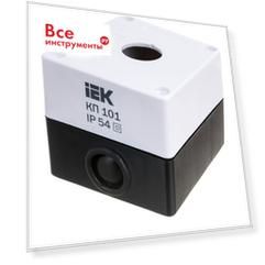 Одноместный корпус для кнопок IEK КП 101 BKP10-1-K01
