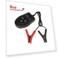 Электронный тестер для проверки 12 Вольт АКБ генераторов стартеров TopAuto BT-01