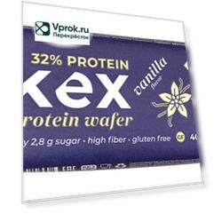Вафли протеиновые Puls Nutrition Puls Kex Ваниль 40г