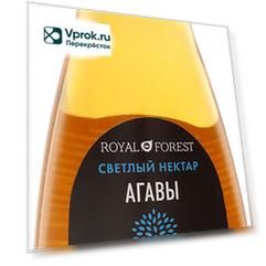Нектар агавы Royal Forest светлый 250г