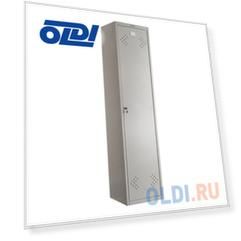 Шкаф металлический для одежды ПРАКТИК "LS-11-40D", 2 отделения, 1830х418х500 мм, 24 кг, разборный