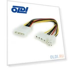 Разветвитель питания Molex->Molex + ATX 4 пин