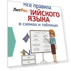 Все правила английского языка в схемах и таблицах