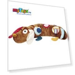 Развивающая мягконабивная игрушка Sigikid, Собака, 78 см