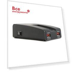 Gembird зарядная станция 220v-5v usb 5 портов, 5a суммарно mp3a-pc-02