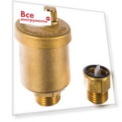 Автоматчиеский воздухоотводчик comap серия 3 081 с обратным клапаном, 1/2" 308104