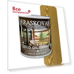 Масло для террас Kraskovar Deco Oil Terrace 1130