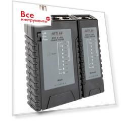 Кабельный тестер NETLAN RJ45, RJ12, RJ11, BNC EC-CT4511B