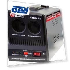 Стабилизатор QE Stabilia 500  однофазный, цифровой 220В 500ВА вх.:140-270В