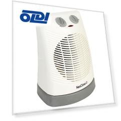 Тепловентилятор Neoclima FH-17 1000/2000Вт, спиральный с функцией вращения и защитой от брызг