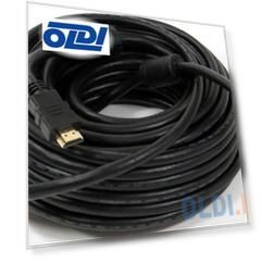 Кабель HDMI 15м AOpen ACG711D-15M круглый черный