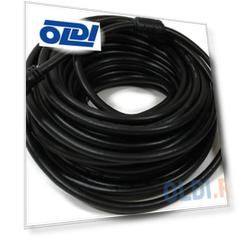 Кабель HDMI 15м круглый черный
