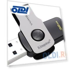 Внешний накопитель 32Gb USB Drive <USB 3.1 DataTraveler серебристый, черный (DTSWIVL/32GB)