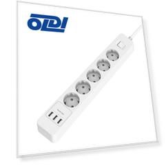 Удлинитель с USB зарядкой HARPER UCH-530 3xUSB