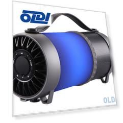 Акустическая колонка-труба с RGB фонарем, 12W RMS, Bluetooth, FM+USB+SD