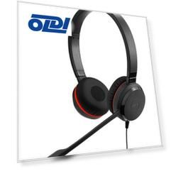 Наушники (гарнитура) JABRA EVOLVE 20 MS Stereo Black Проводные / Накладные с микрофоном / Одностороннее / USB