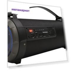 Магнитола Telefunken SoundBit Bass 2 TF-PS1270B Black