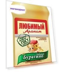 Напиток Любимый аромат безалкогольный буратино пластик 2 л