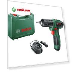 Дрель-шуруповерт Bosch EasyDrill 1200 2 АКБ