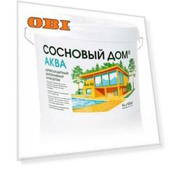 Деревозащитный декоративный антисептик Сосновый дом
