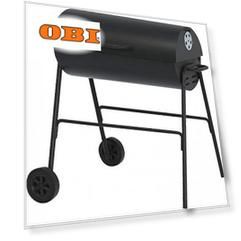 Угольный гриль Oil Drum 93х64,5х90 см
