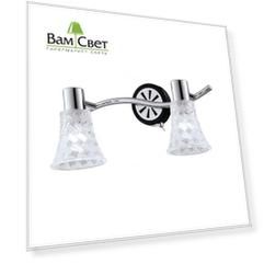Спот  IDLamp Tonia 363/2B-Blackchrome