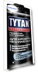 Герметик битумный для металлической кровли Tytan Professional серебристый 310 мл